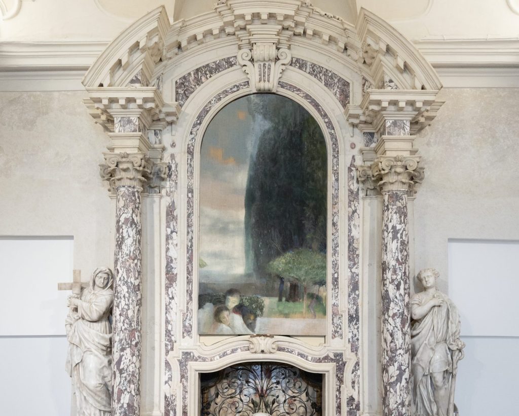 Tomasz Kowalski, Double-sided altar stained / Untitled, 2026